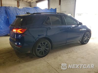 Trzecie zdjęcie samochodu z tyłu: 2022 CHEVROLET EQUINOX RS VIN:3GNAXWEV7NS240158 - miniatura