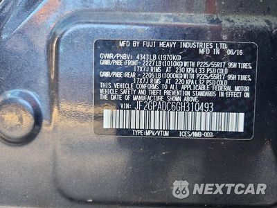Zdjęcie 13 z 13 samochodu: 2016 SUBARU CROSSTREK PREMIUM VIN:JF2GPADC6GH310493 - miniatura