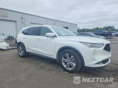 Czwarte zdjęcie samochodu z boku: 2022 ACURA MDX VIN:5J8YE1H31NL018815 - miniatura