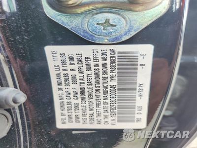 Zdjęcie 12 z 12 samochodu: 2013 HONDA CIVIC EX VIN:19XFB2F83DE000049 - miniatura