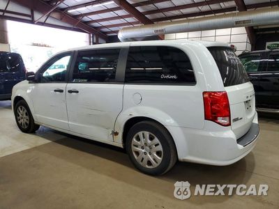 Drugie zdjęcie samochodu z przodu: 2019 DODGE GRAND CARAVAN SE VIN:2C4RDGBG8KR602832 - miniatura