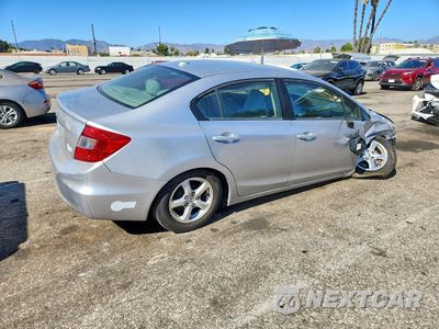 Trzecie zdjęcie samochodu z tyłu: 2012 HONDA CIVIC NATURAL GAS VIN:19XFB5F57CE000691 - miniatura