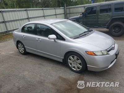 Czwarte zdjęcie samochodu z boku: 2008 HONDA CIVIC LX VIN:1HGFA16518L052930 - miniatura