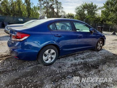 Trzecie zdjęcie samochodu z tyłu: 2015 HONDA CIVIC LX VIN:19XFB2F53FE263652 - miniatura