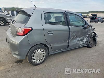 Trzecie zdjęcie samochodu z tyłu: 2021 MITSUBISHI MIRAGE ES VIN:ML32AUHJ2MH007410 - miniatura