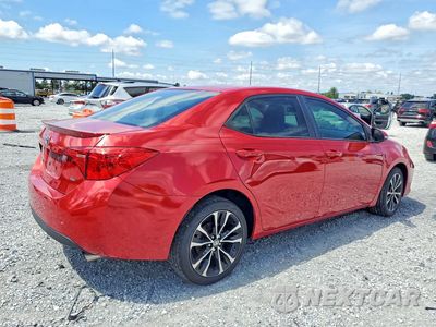 Trzecie zdjęcie samochodu z tyłu: 2018 TOYOTA COROLLA SE VIN:2T1BURHEXJC023892 - miniatura