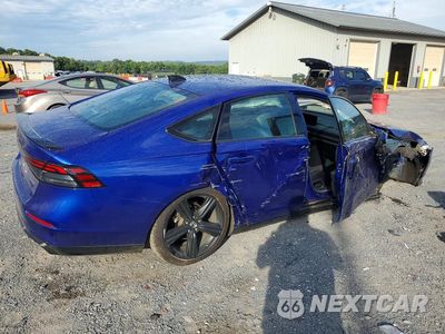 Trzecie zdjęcie samochodu z tyłu: 2023 HONDA ACCORD HYBRID SPORT-L VIN:1HGCY2F74PA017332 - miniatura