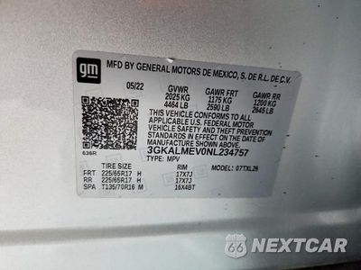 Zdjęcie 13 z 13 samochodu: 2022 GMC TERRAIN SLE VIN:3GKALMEV0NL234757 - miniatura