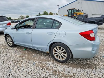Drugie zdjęcie samochodu z przodu: 2012 HONDA CIVIC EX VIN:19XFB2F88CE002698 - miniatura
