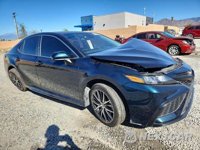 Czwarte zdjęcie samochodu z boku: 2021 TOYOTA CAMRY SE VIN:4T1G11AK6MU455348 - miniatura
