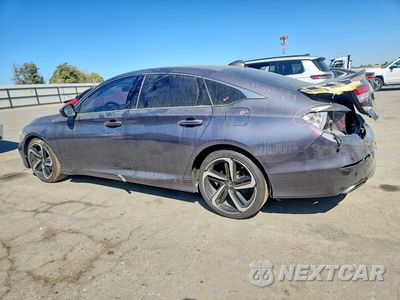 Drugie zdjęcie samochodu z przodu: 2020 HONDA ACCORD SPORT VIN:1HGCV1F38LA066950 - miniatura