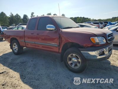 Czwarte zdjęcie samochodu z boku: 2000 TOYOTA TUNDRA SR5 VIN:5TBRT3410YS003162 - miniatura