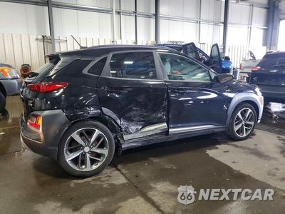 Trzecie zdjęcie samochodu z tyłu: 2018 HYUNDAI KONA ULTIMATE VIN:KM8K5CA56JU089021 - miniatura