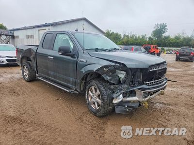 Czwarte zdjęcie samochodu z boku: 2018 FORD F150 SUPER CAB VIN:1FTFX1E53JKC20903 - miniatura