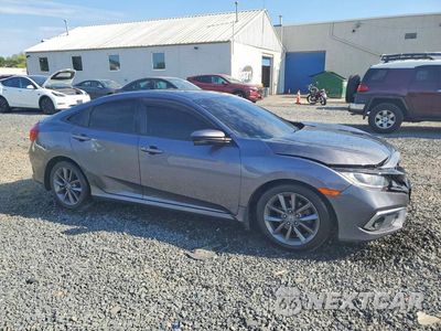 Czwarte zdjęcie samochodu z boku: 2020 HONDA CIVIC EX VIN:19XFC1F36LE221624 - miniatura