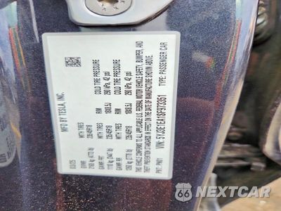 Zdjęcie 12 z 12 samochodu: 2025 TESLA MODEL 3 VIN:5YJ3E1EA1SF973351 - miniatura