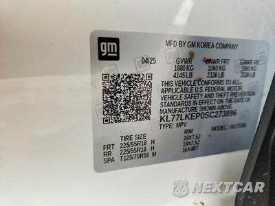 Zdjęcie 14 z 14 samochodu: 2025 CHEVROLET TRAX ACTIV VIN:KL77LKEP0SC273896 - miniatura