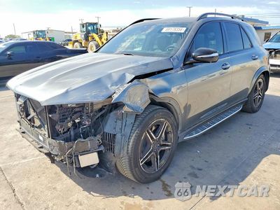 2021 MERCEDES-BENZ GLE AMG 53 4MATIC 4JGFB6BB0MA526596 - główne zdjęcie licytacji z USA - miniatura