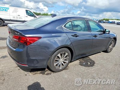 Trzecie zdjęcie samochodu z tyłu: 2016 ACURA TLX VIN:19UUB1F35GA009396 - miniatura