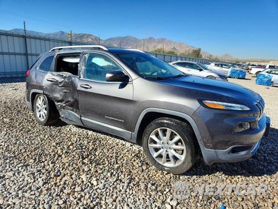 Czwarte zdjęcie samochodu z boku: 2014 JEEP CHEROKEE LIMITED VIN:1C4PJMDS3EW167990 - miniatura