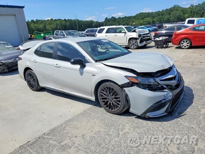 Czwarte zdjęcie samochodu z boku: 2022 TOYOTA CAMRY SE VIN:4T1G11AK1NU075593 - miniatura