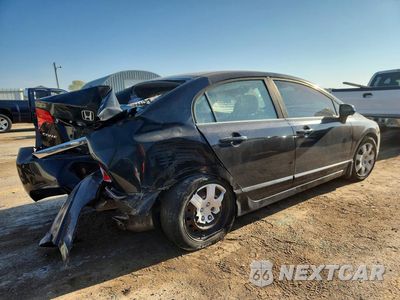 Trzecie zdjęcie samochodu z tyłu: 2010 HONDA CIVIC LX VIN:19XFA1F5XAE060666 - miniatura