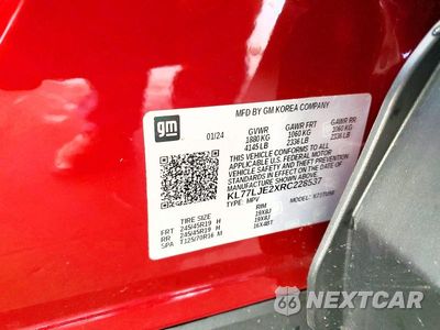 Zdjęcie 13 z 13 samochodu: 2024 CHEVROLET TRAX 2RS VIN:KL77LJE2XRC228537 - miniatura