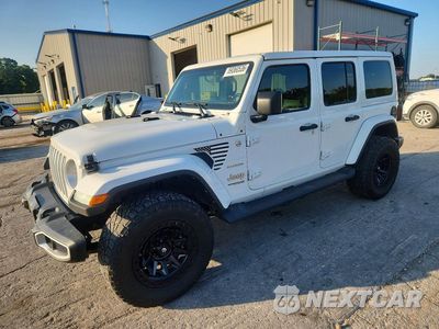 2022 JEEP WRANGLER UNLIMITED SAHARA 1C4HJXEN4NW195263 - główne zdjęcie licytacji z USA - miniatura