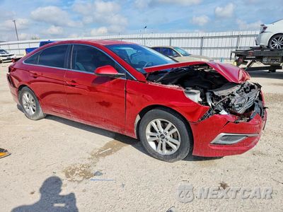 Czwarte zdjęcie samochodu z boku: 2017 HYUNDAI SONATA SE VIN:5NPE24AF1HH572848 - miniatura