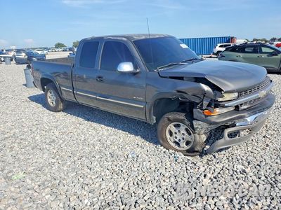 Czwarte zdjęcie samochodu z boku: 2000 CHEVROLET SILVERADO K1500 VIN:1GCEK19TXYE122513 - miniatura