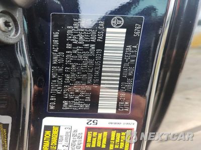 Zdjęcie 12 z 12 samochodu: 2020 TOYOTA CAMRY SE VIN:4T1G11AK3LU510319 - miniatura
