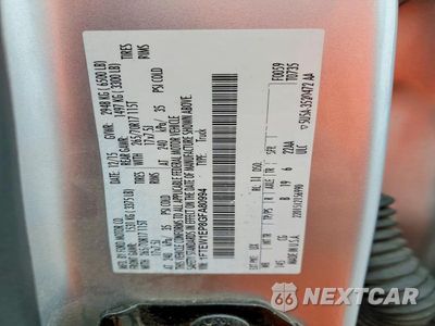 Zdjęcie 12 z 12 samochodu: 2016 FORD F150 SUPERCREW VIN:1FTEW1EP8GFA80994 - miniatura