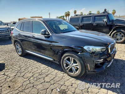 Czwarte zdjęcie samochodu z boku: 2019 BMW X3 SDRIVE30I VIN:5UXTR7C59KLR44186 - miniatura
