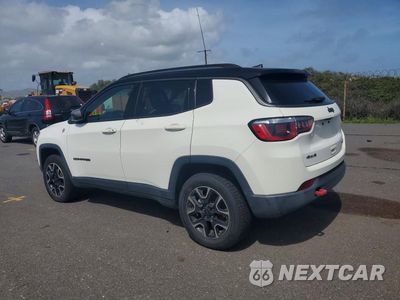 Drugie zdjęcie samochodu z przodu: 2019 JEEP COMPASS TRAILHAWK VIN:3C4NJDDB6KT618192 - miniatura
