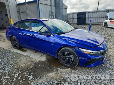Czwarte zdjęcie samochodu z boku: 2026 HYUNDAI ELANTRA SEL SPORT PREMIUM VIN:KMHLS4DGXTU144573 - miniatura