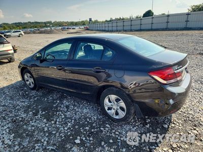 Drugie zdjęcie samochodu z przodu: 2013 HONDA CIVIC LX VIN:19XFB2F56DE242842 - miniatura