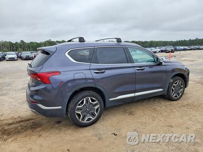 Trzecie zdjęcie samochodu z tyłu: 2022 HYUNDAI SANTA FE LIMITED VIN:KM8S7DA25NU037004 - miniatura