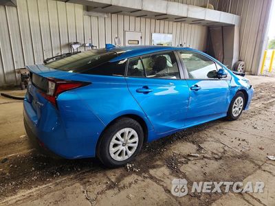 Trzecie zdjęcie samochodu z tyłu: 2019 TOYOTA PRIUS LE VIN:JTDKARFU1K3092046 - miniatura