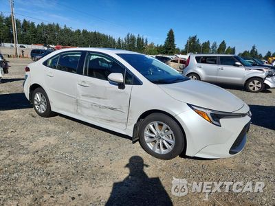 Czwarte zdjęcie samochodu z boku: 2024 TOYOTA COROLLA HYBRID XLE VIN:JTDBCMFE3R3052437 - miniatura