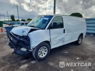 2013 CHEVROLET EXPRESS 1500 CARGO DELIVERY VAN 1GCSGAFX9D1168010 - główne zdjęcie licytacji z USA - miniatura