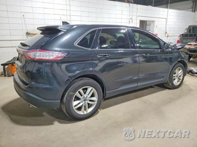 Trzecie zdjęcie samochodu z tyłu: 2015 FORD EDGE SEL VIN:2FMTK4J96FBC03084 - miniatura