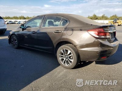 Drugie zdjęcie samochodu z przodu: 2013 HONDA CIVIC EX VIN:19XFB2F85DE222706 - miniatura