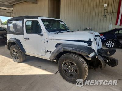 Czwarte zdjęcie samochodu z boku: 2023 JEEP WRANGLER SPORT VIN:1C4GJXAN7PW574939 - miniatura