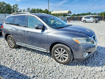 Czwarte zdjęcie samochodu z boku: 2016 NISSAN PATHFINDER SL VIN:5N1AR2MMXGC646475 - miniatura