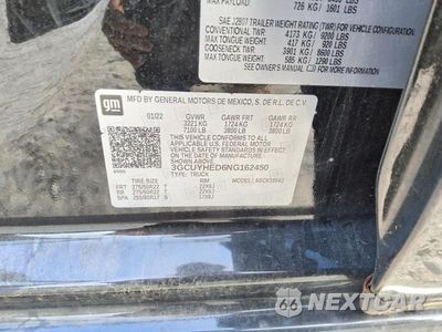 Zdjęcie 12 z 12 samochodu: 2022 CHEVROLET SILVERADO LTD K1500 HIGH COUNTRY VIN:3GCUYHED6NG162450 - miniatura