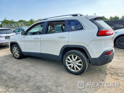 Drugie zdjęcie samochodu z przodu: 2016 JEEP CHEROKEE LIMITED VIN:1C4PJLDB5GW165154 - miniatura