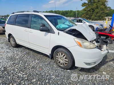 Czwarte zdjęcie samochodu z boku: 2004 TOYOTA SIENNA LE 7 PASSENGER VIN:5TDZA23C54S171495 - miniatura