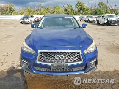 Piąte zdjęcie samochodu w środku: 2018 INFINITI Q50 3.0T LUXE VIN:JN1EV7AR0JM612015 - miniatura