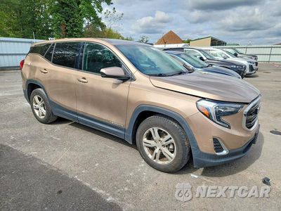 Czwarte zdjęcie samochodu z boku: 2018 GMC TERRAIN SLE VIN:3GKALMEVXJL365494 - miniatura