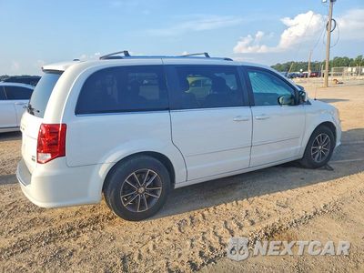 Trzecie zdjęcie samochodu z tyłu: 2017 DODGE GRAND CARAVAN SXT VIN:2C4RDGCG7HR672166 - miniatura